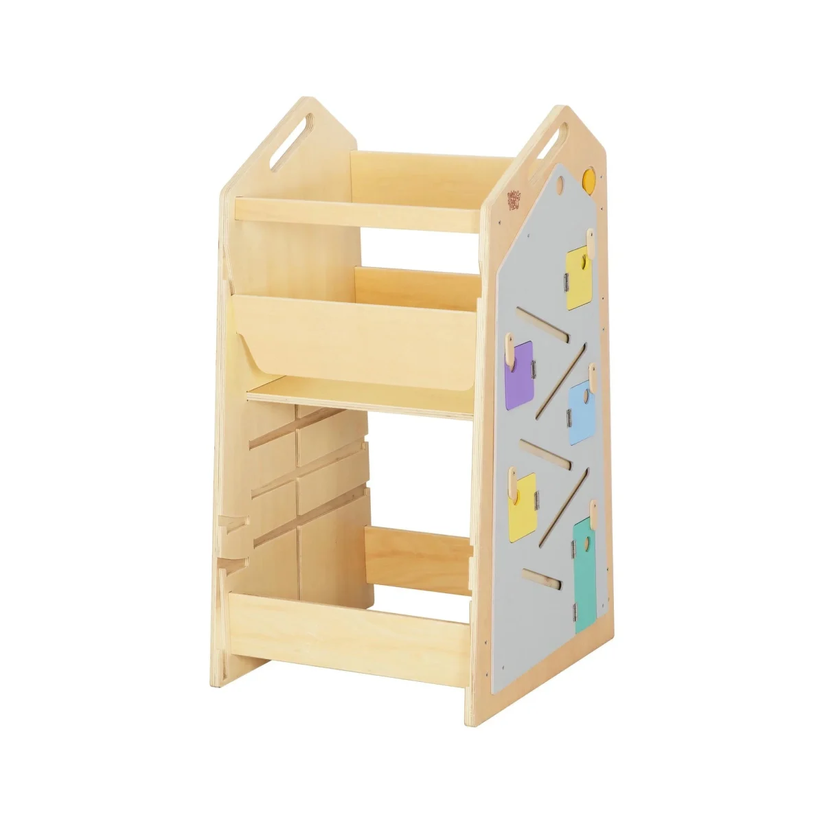 BusyKids Play XL — Learning Tower with Table and Chair, Vanilla