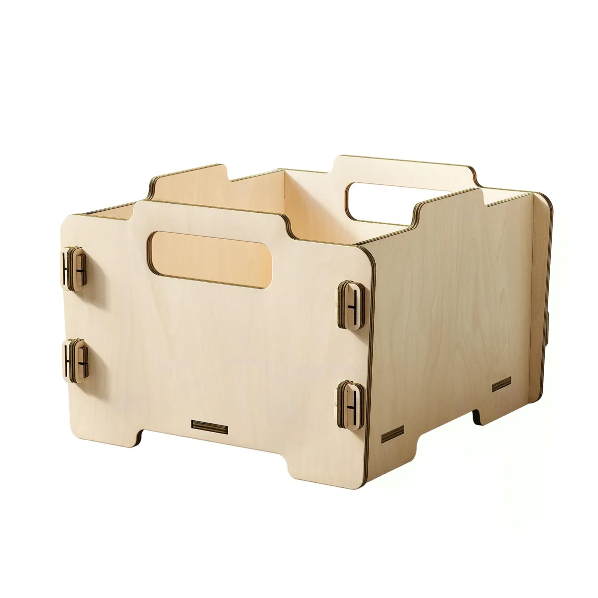Stackable Toy Storage Box, Natural