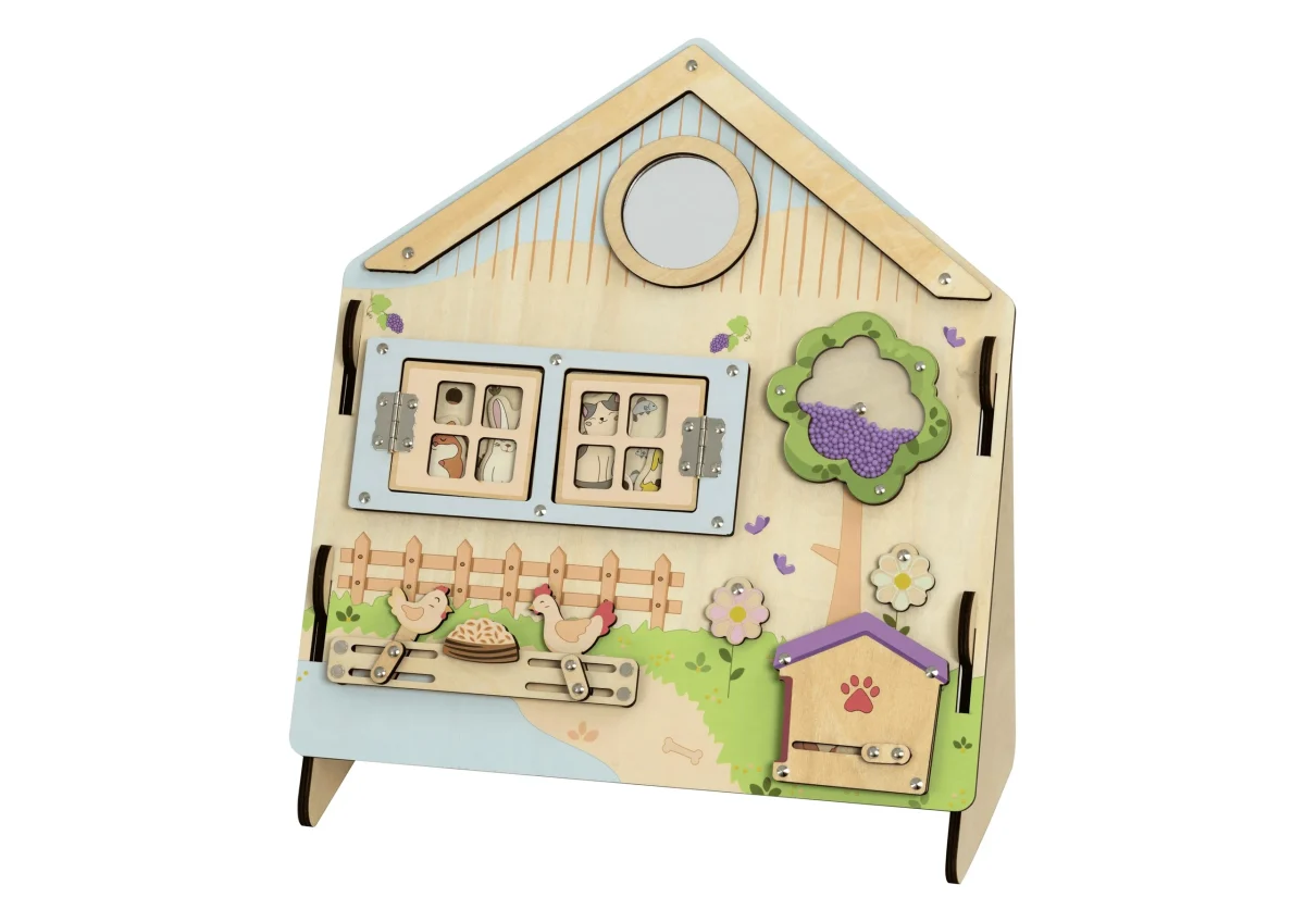 BusyKids Universal — Activity Board, Solid Wood