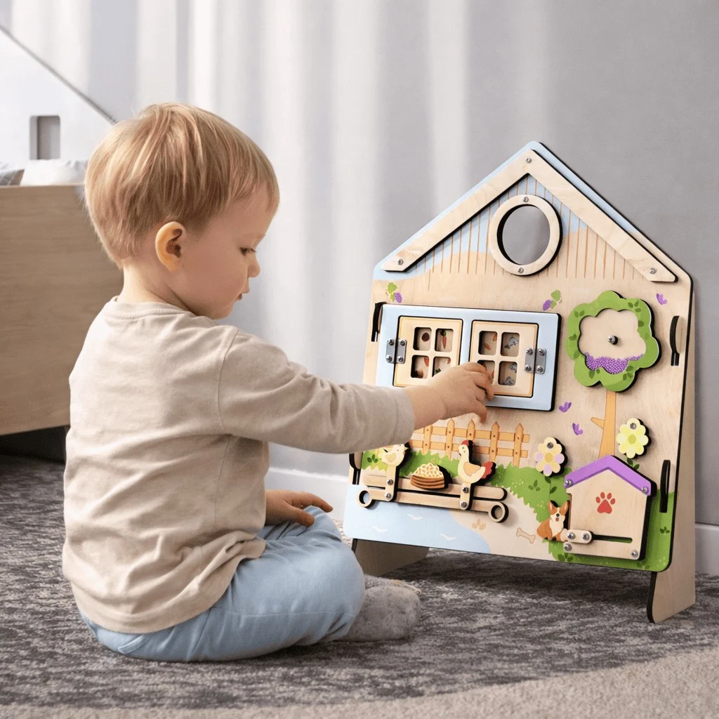 BusyKids Universal — Activity Board, Solid Wood, photo 2