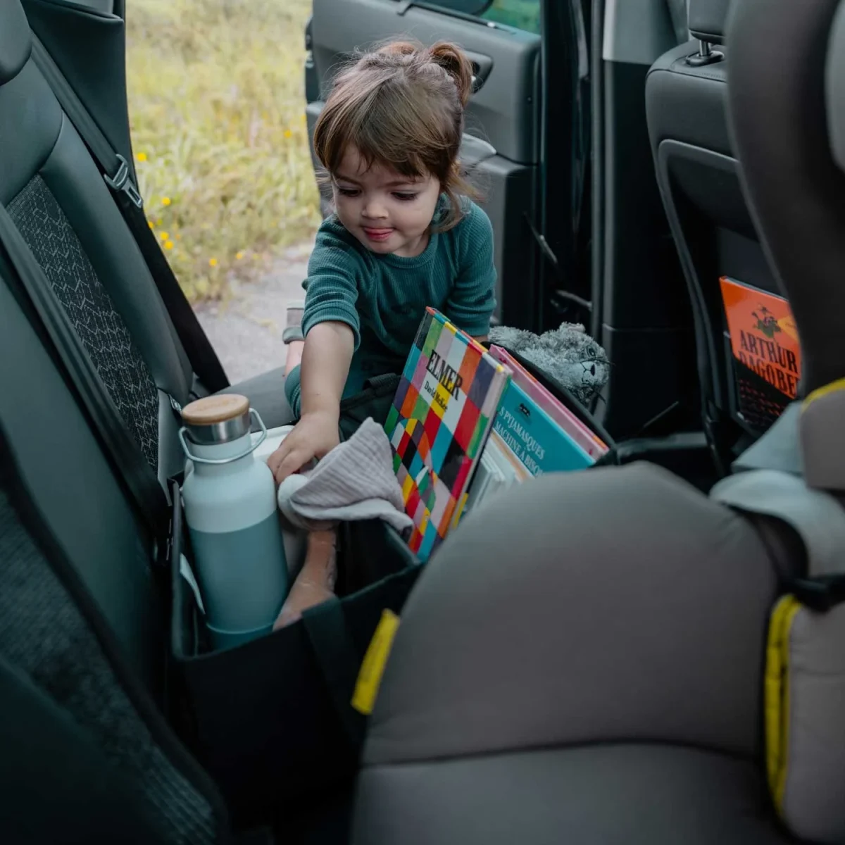 Foldable Car Organizer Bag with Compartments, photo 3