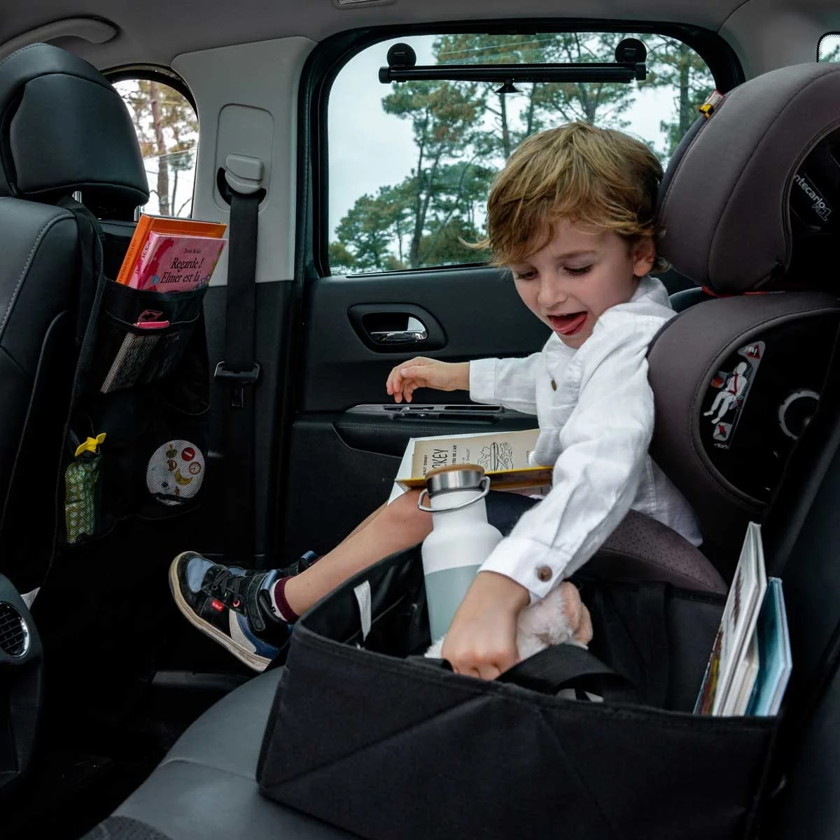 Foldable Car Organizer Bag with Compartments, photo 4