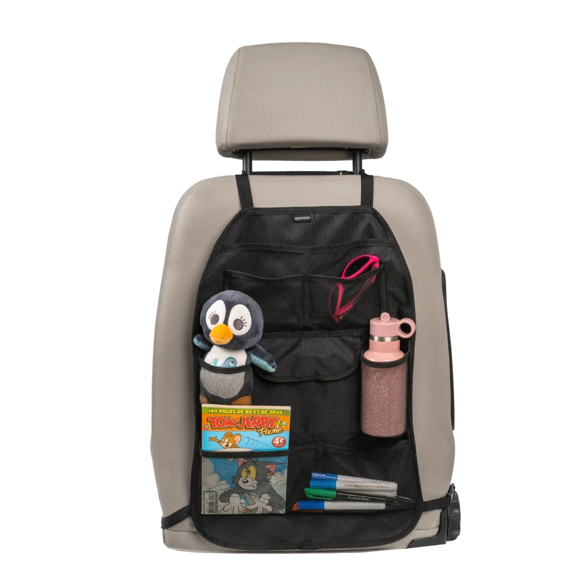 Large-Capacity Back Seat Organizer Travel Plus