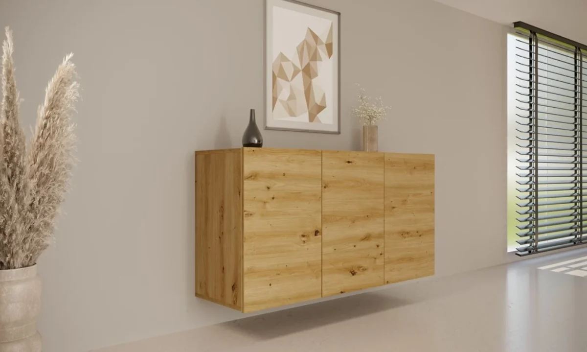 Kocot Kids Dallas — Wall-Mounted Sideboard, 3 Doors, 160 cm, photo 4