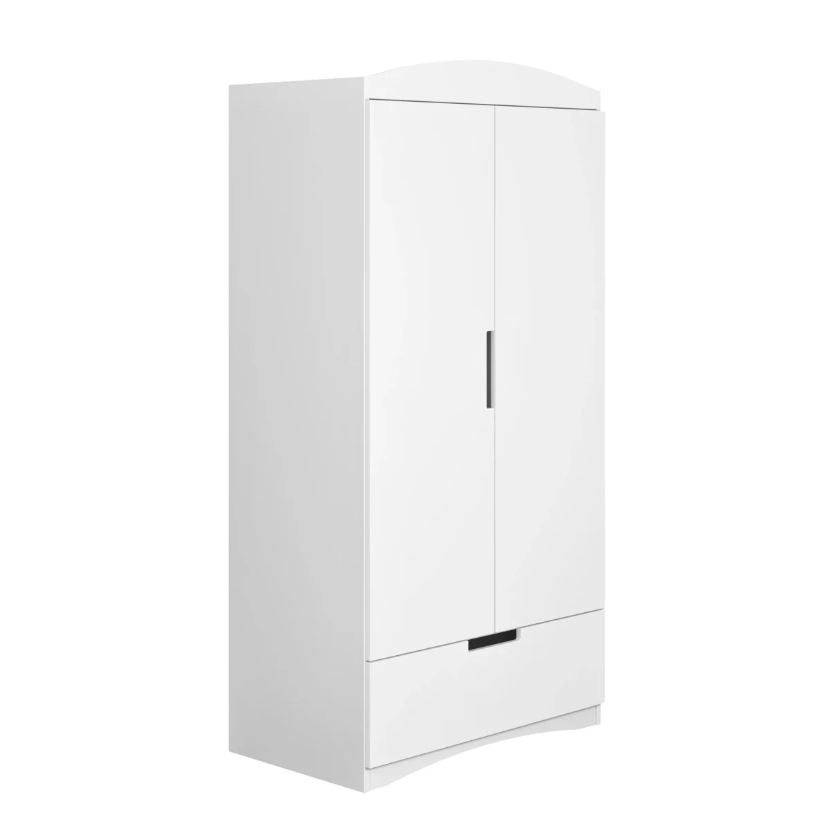 Kocot Kids Classic — Wardrobe with Shelves and Drawer, White, photo 2