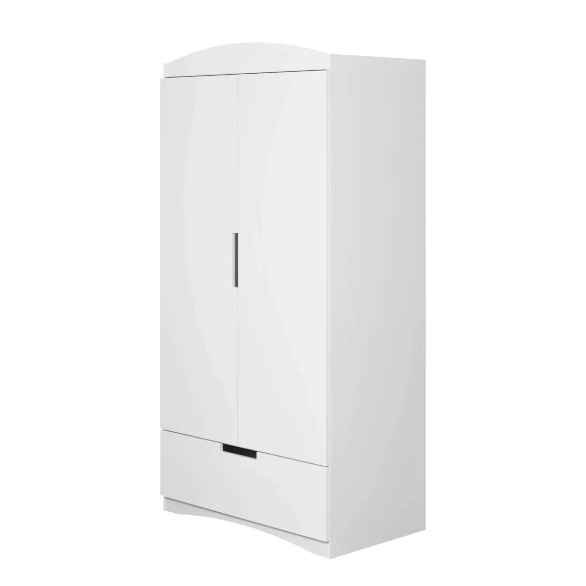 Kocot Kids Classic — Wardrobe with Shelves and Drawer, White, photo 4