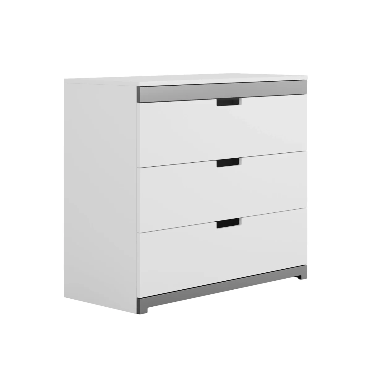 Kocot Kids Tomi — Chest of Drawers, White with Grey Detail, photo 6