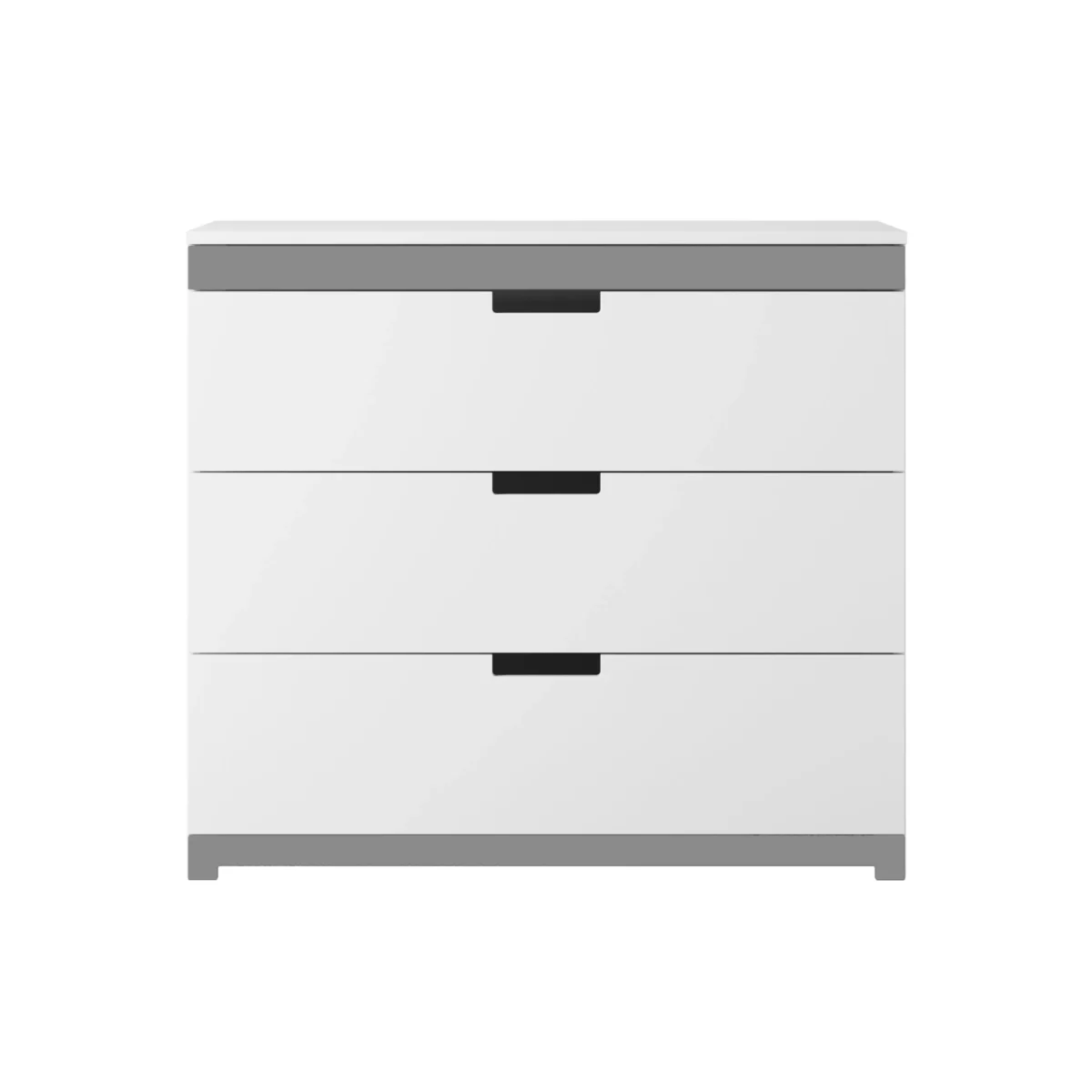 Kocot Kids Tomi — Chest of Drawers, White with Grey Detail, photo 8