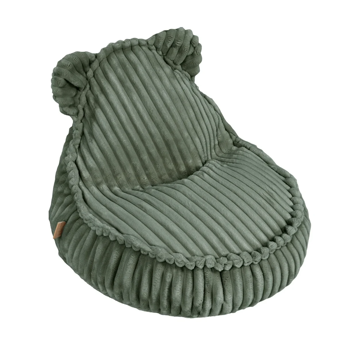 MeowBaby Churros — Sako Bean Bag Teddy, Olive Green