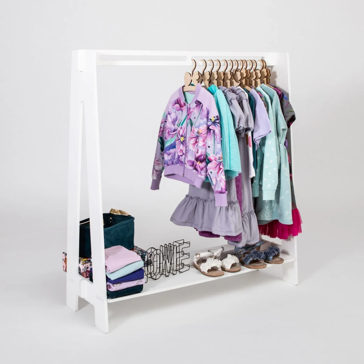 Toddler Clothing Rack for Hangers, Birch Plywood, photo 4