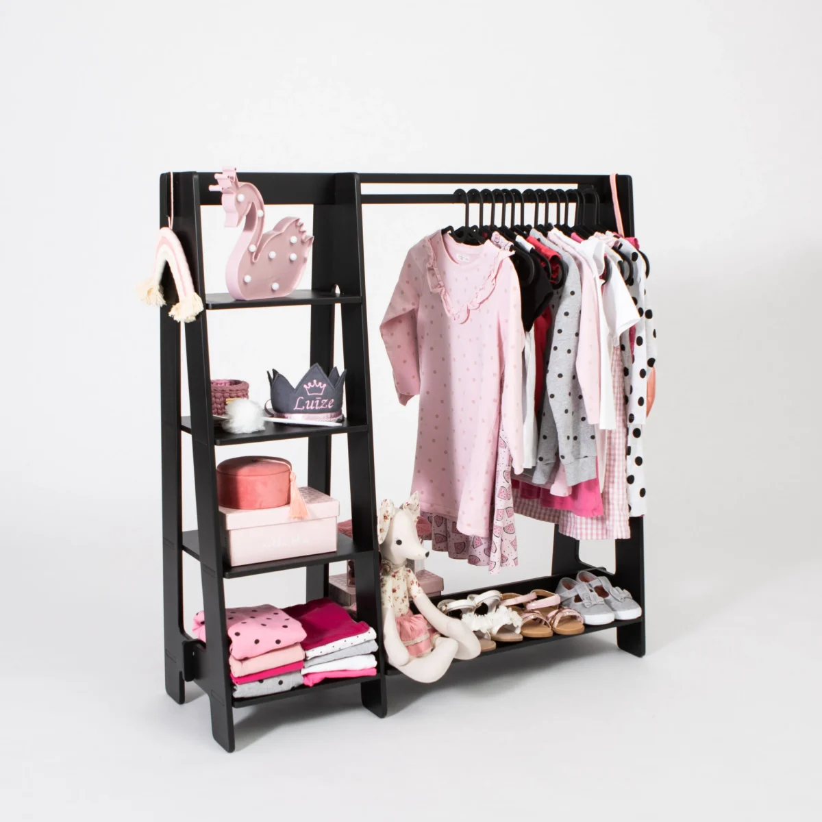Clothing Rack with Side Shelves, photo 10