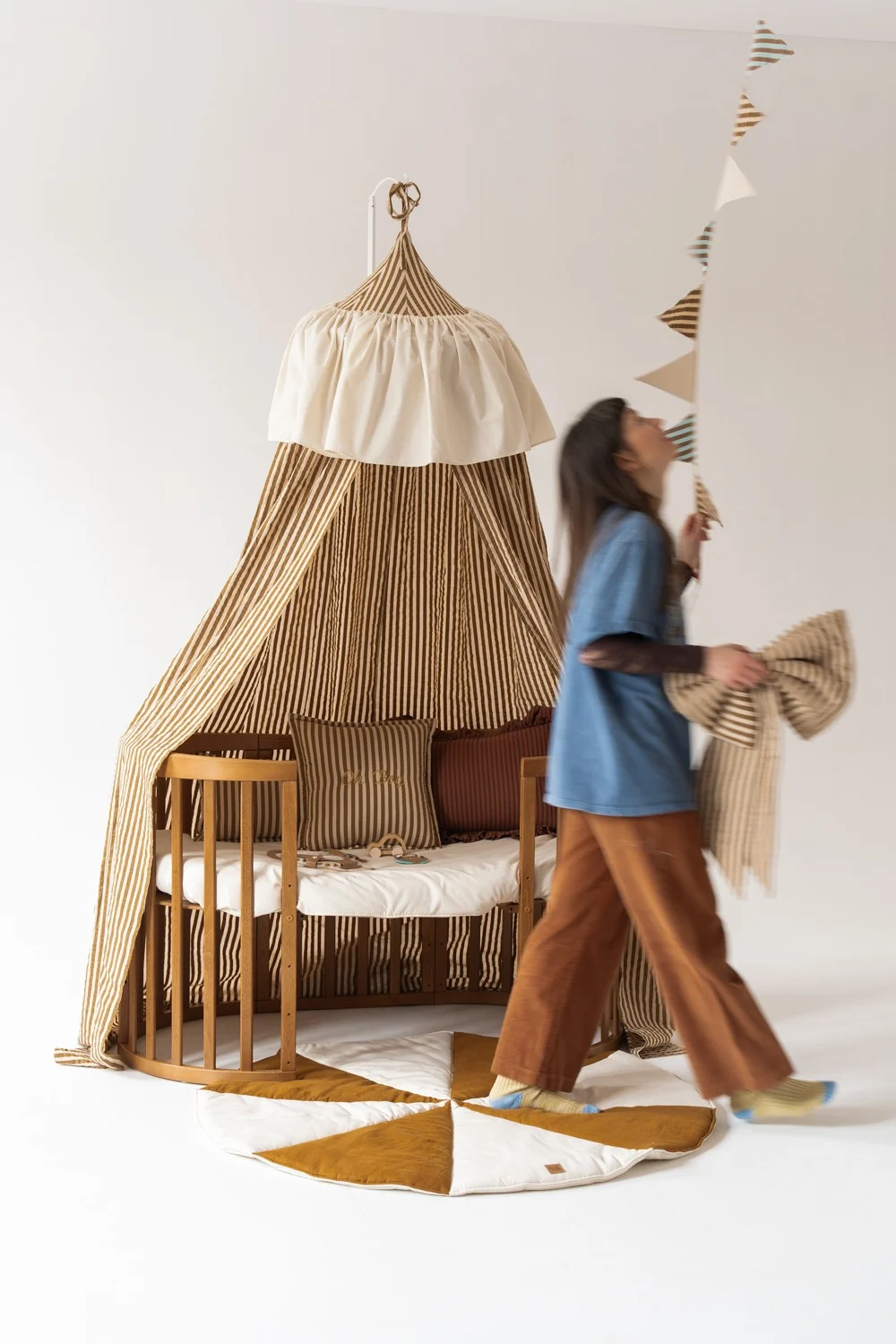 Children’s Cotton Canopy with 50 cm Rim, photo 3