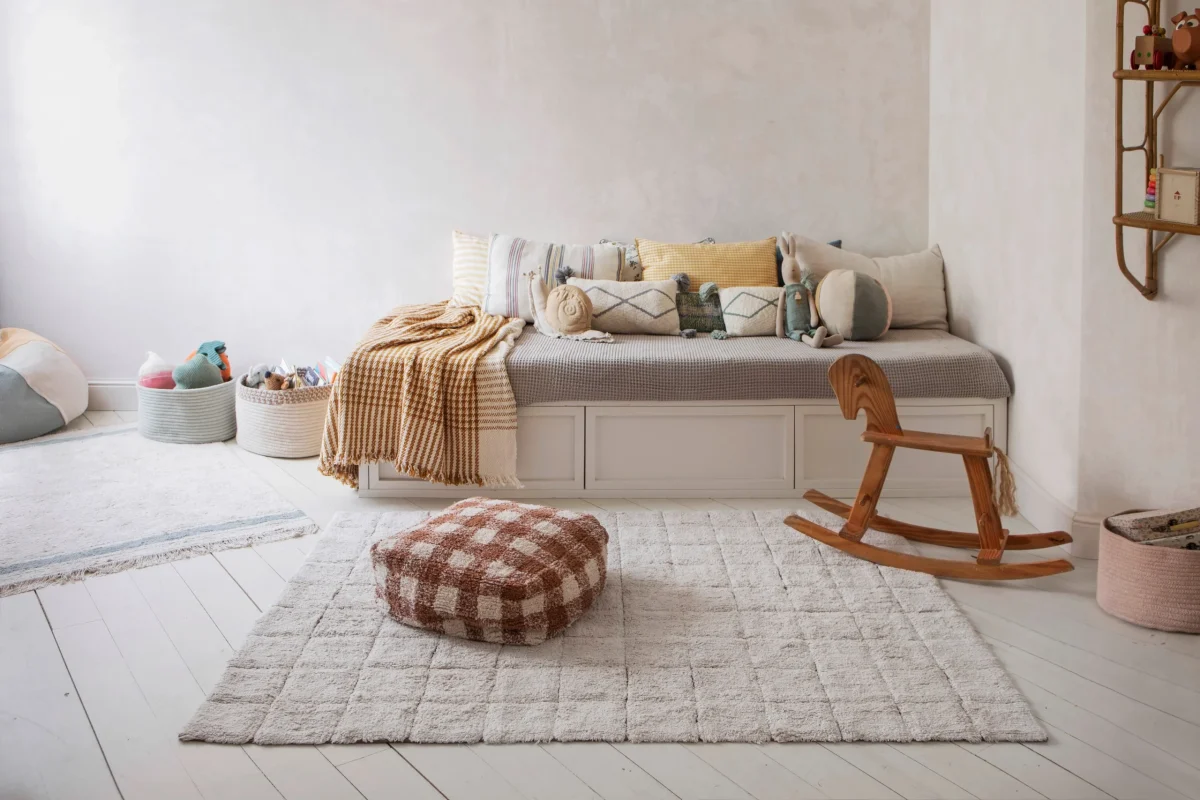 Lorena Canals Mosaic — Washable Cotton Rug, 120 × 160 cm, photo 3
