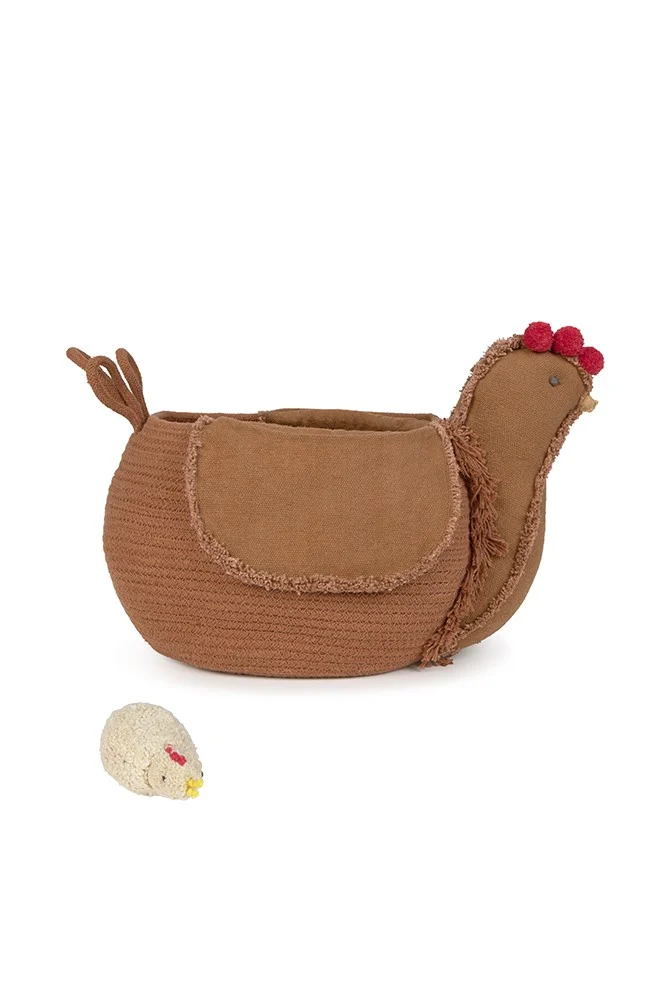 Lorena Canals Chicken — Decorative Basket