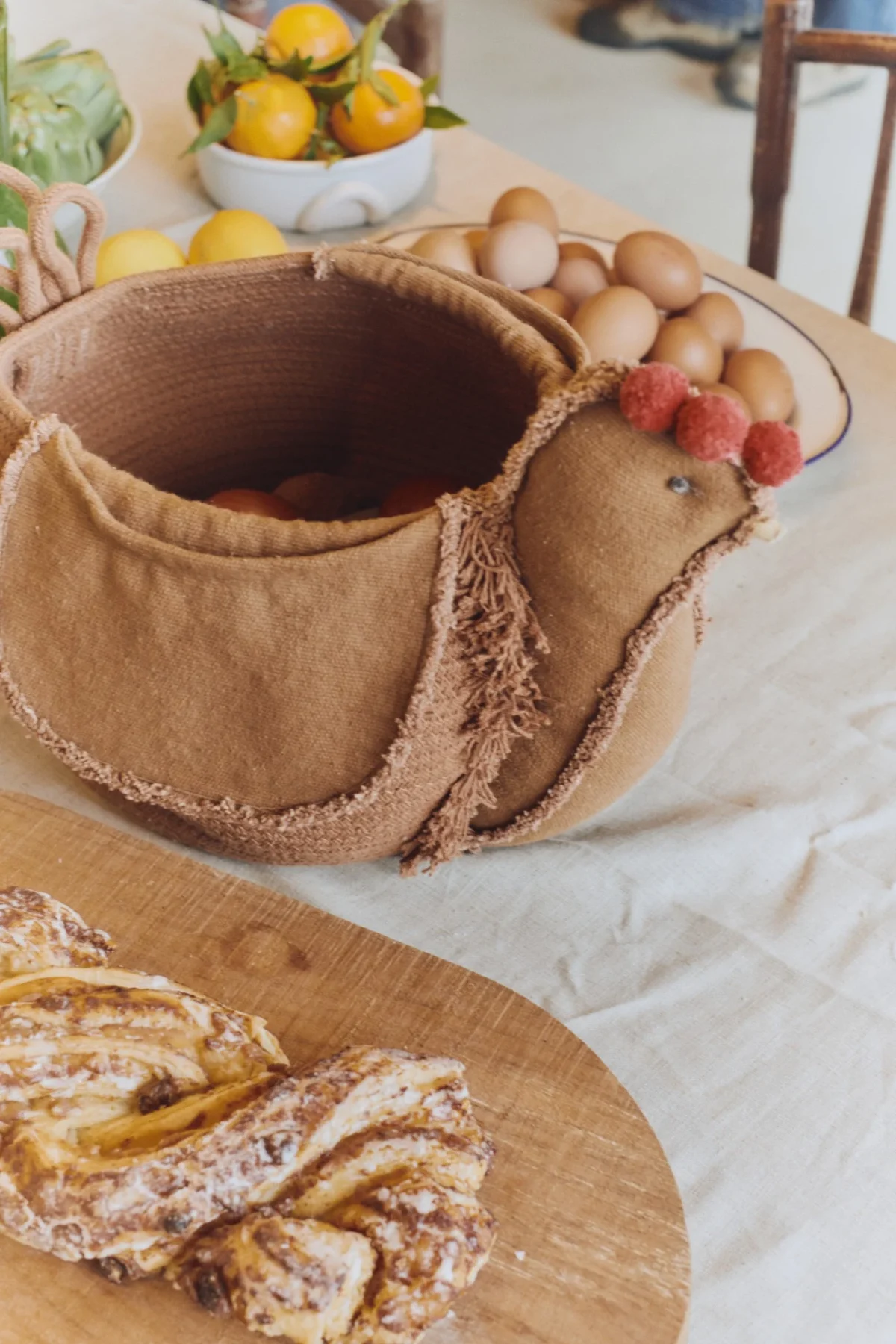 Lorena Canals Chicken — Decorative Basket, photo 4