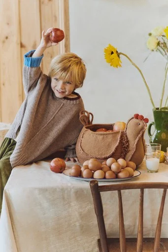 Lorena Canals Chicken — Decorative Basket, photo 2