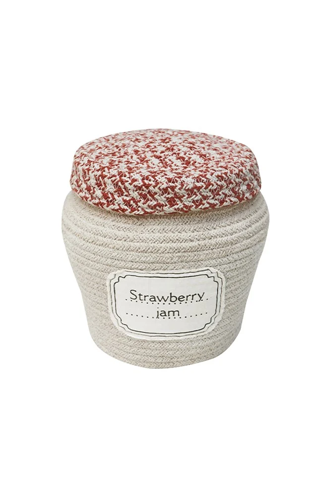 Lorena Canals Strawberry Jam — Decorative Basket