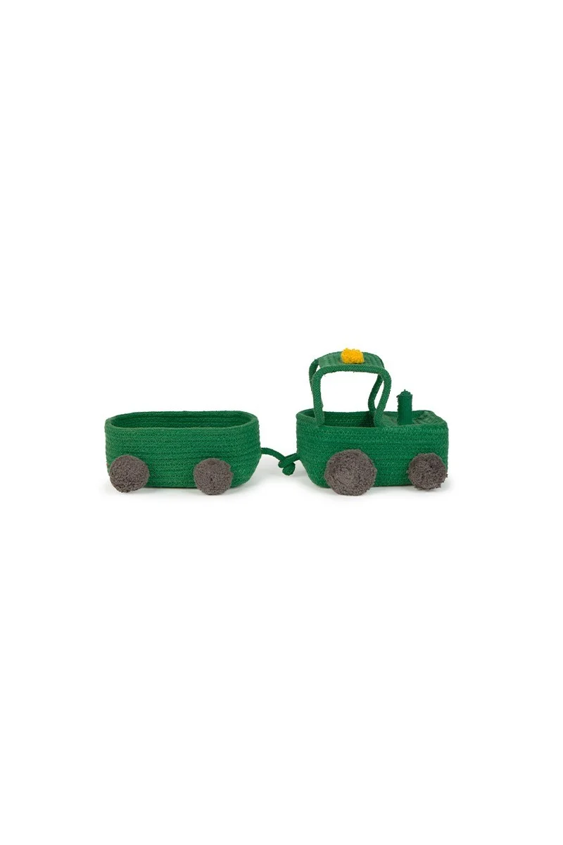 Lorena Canals Tractor — Decorative Basket