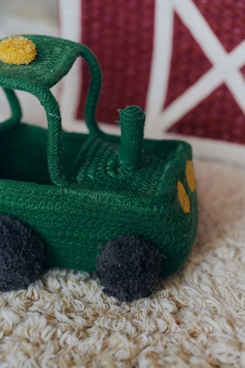Lorena Canals Tractor — Decorative Basket, photo 4