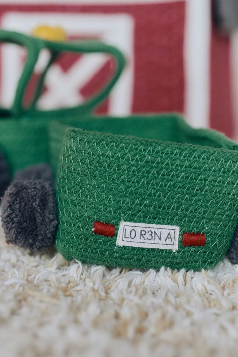 Lorena Canals Tractor — Decorative Basket, photo 3
