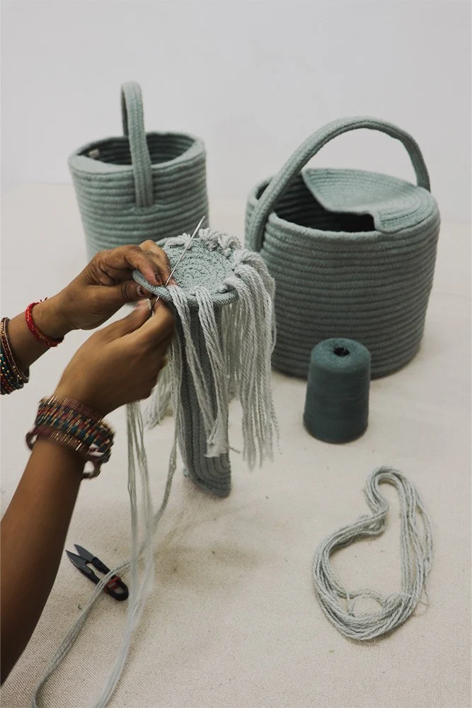 Lorena Canals Watering Can — Decorative Basket, photo 7