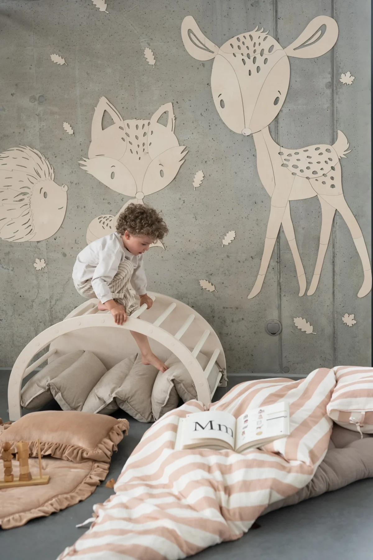 Forest Animal Wall Decoration: Deer, Fox or Hedgehog, photo 3
