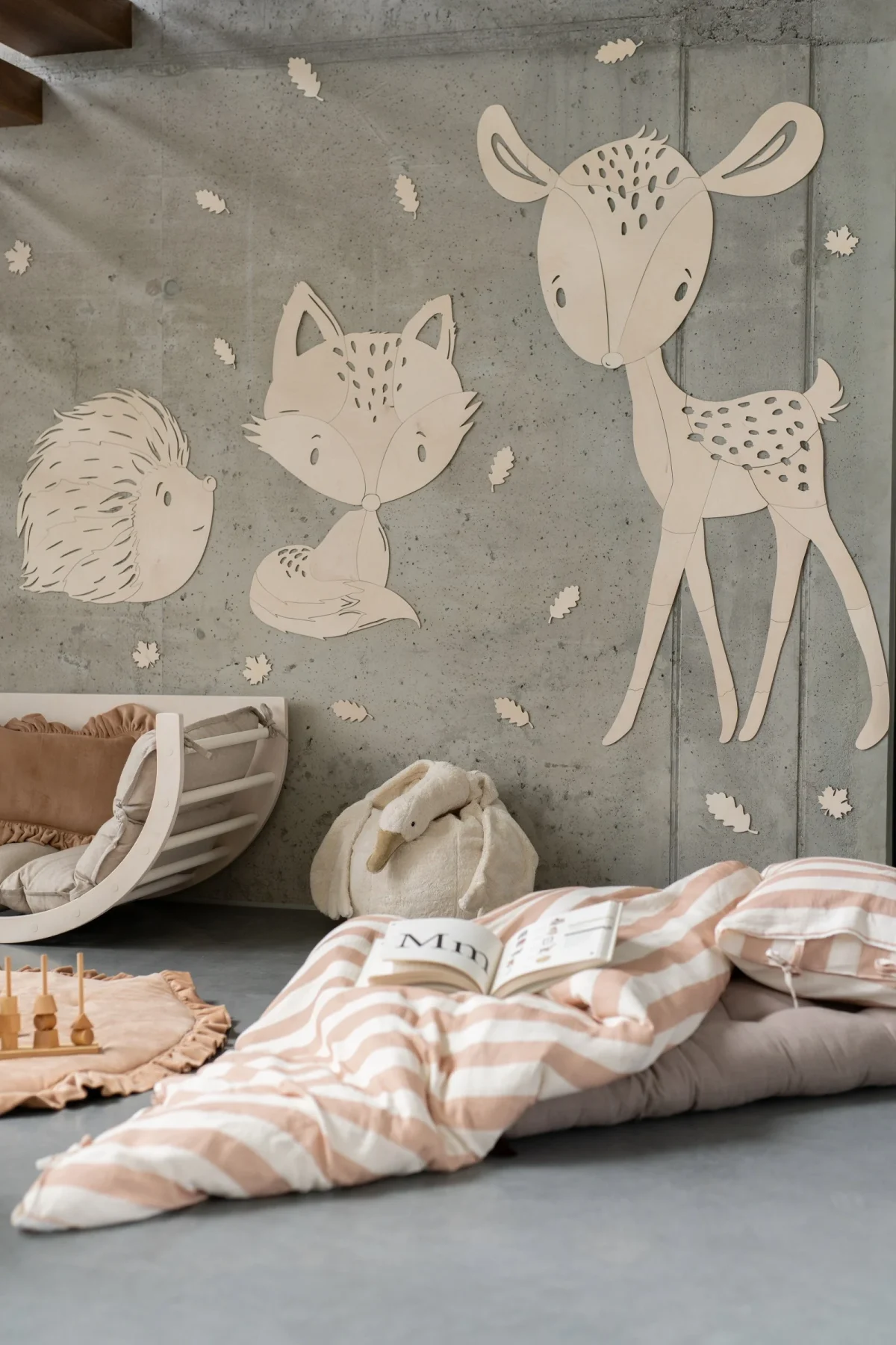 Forest Animal Wall Decoration: Deer, Fox or Hedgehog, photo 10
