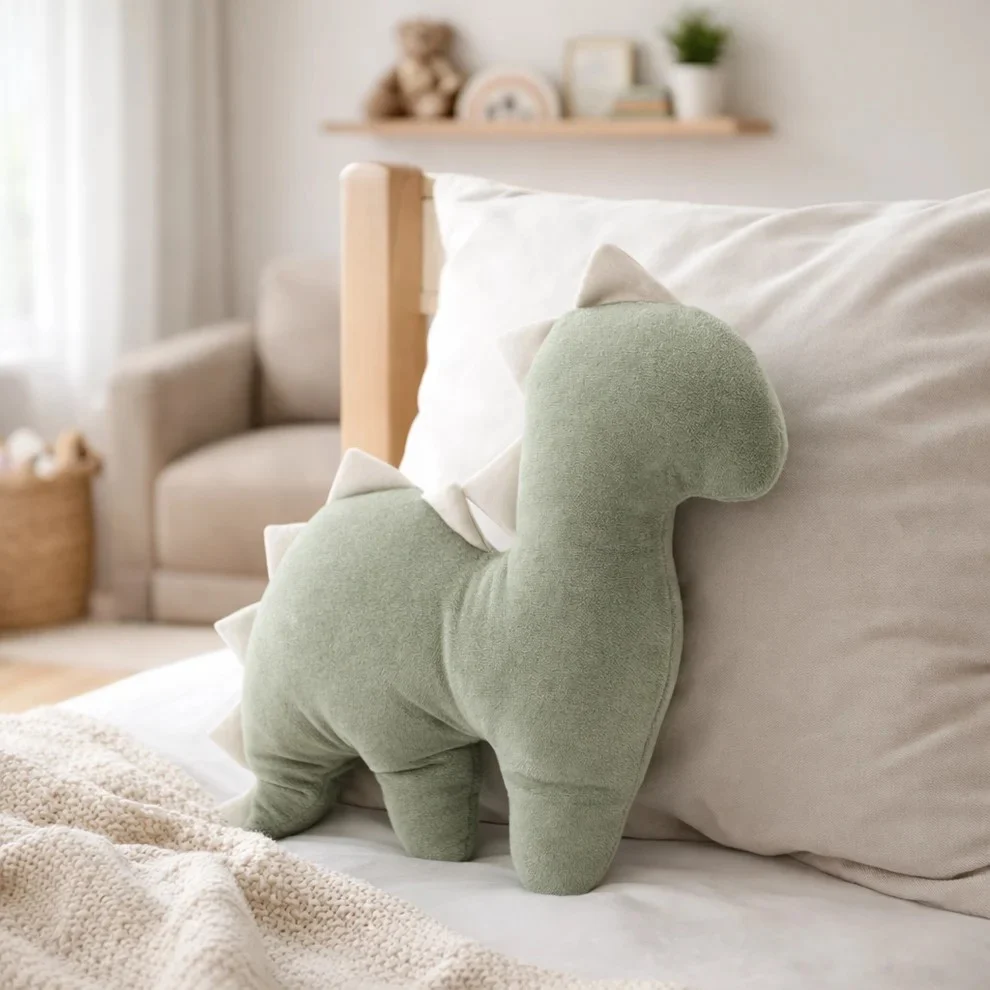 Dinosaur Soft Toy Cushion, 25 cm, photo 2