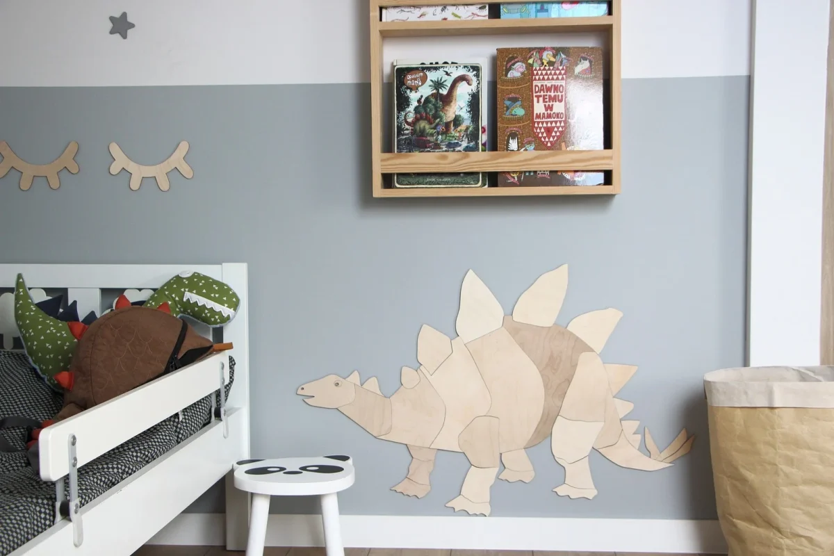 Dinosaur Wall Decor: Stegosaurus, T-Rex, Triceratops, photo 2
