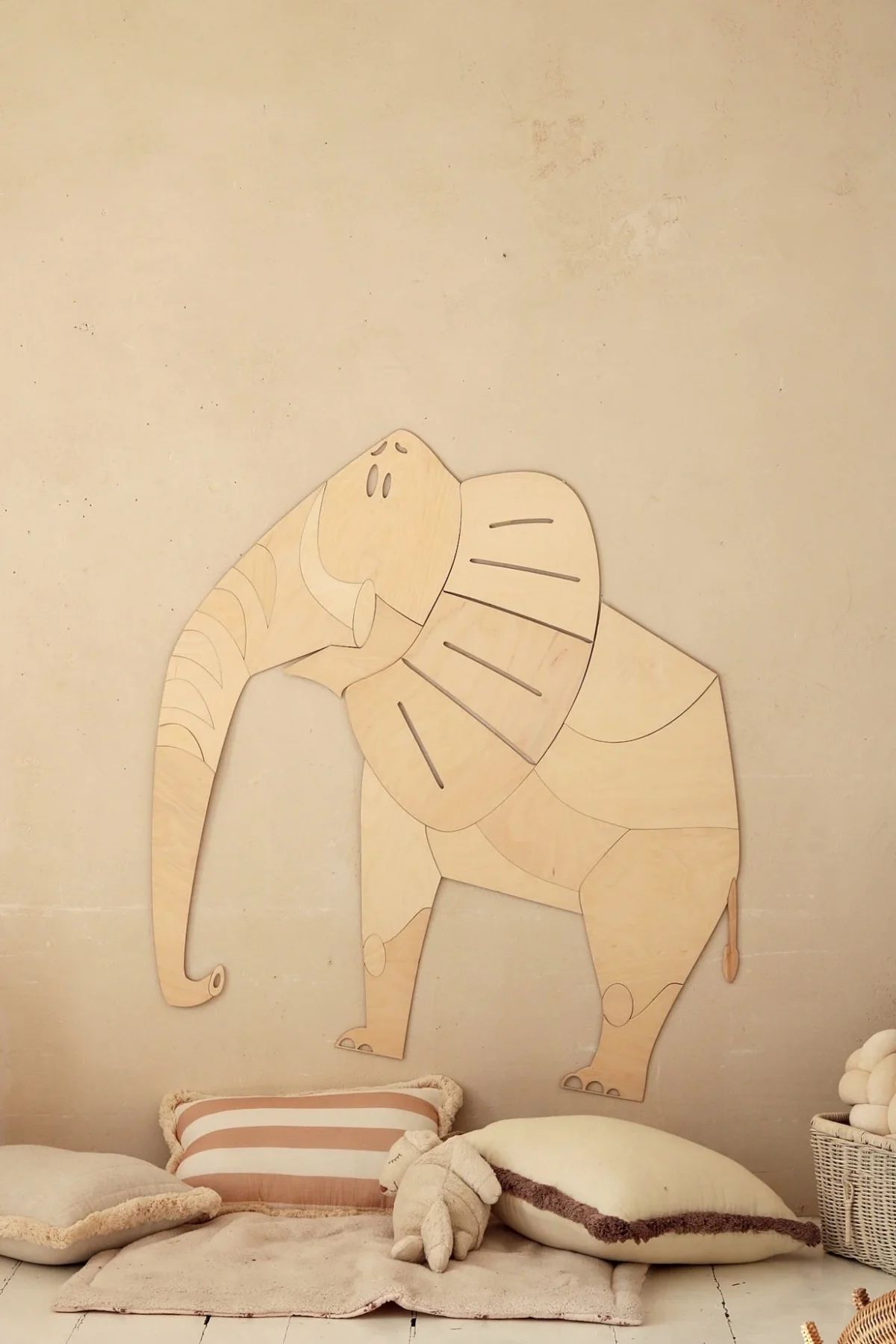 Safari Wooden Wall Decoration, 5 Animals, photo 6