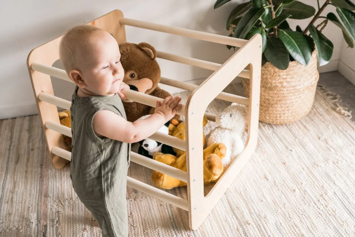 Toddler Climbing Bars Frame / Square Gym, photo 5