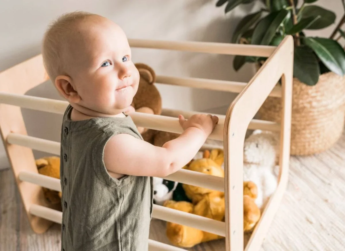 Toddler Climbing Bars Frame / Square Gym, photo 6