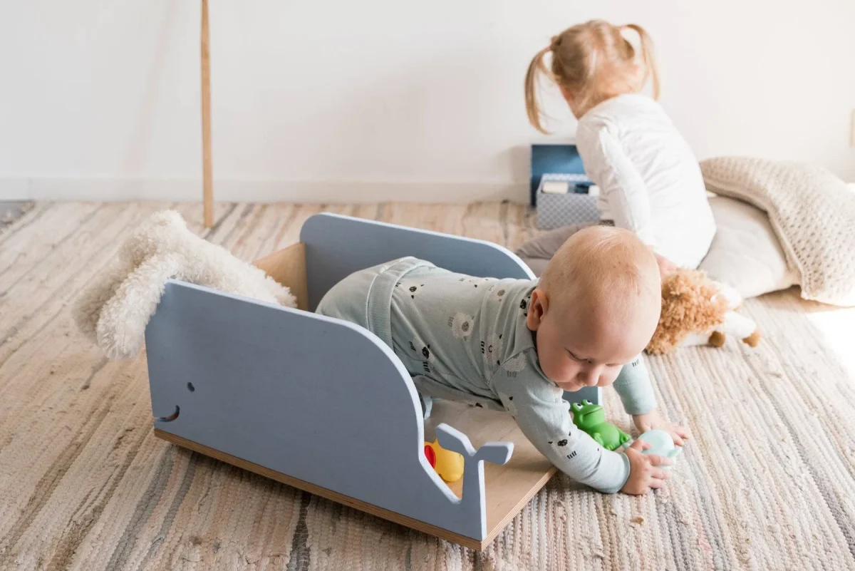 Toy Storage Box on Wheels, Whale or Bus, photo 4