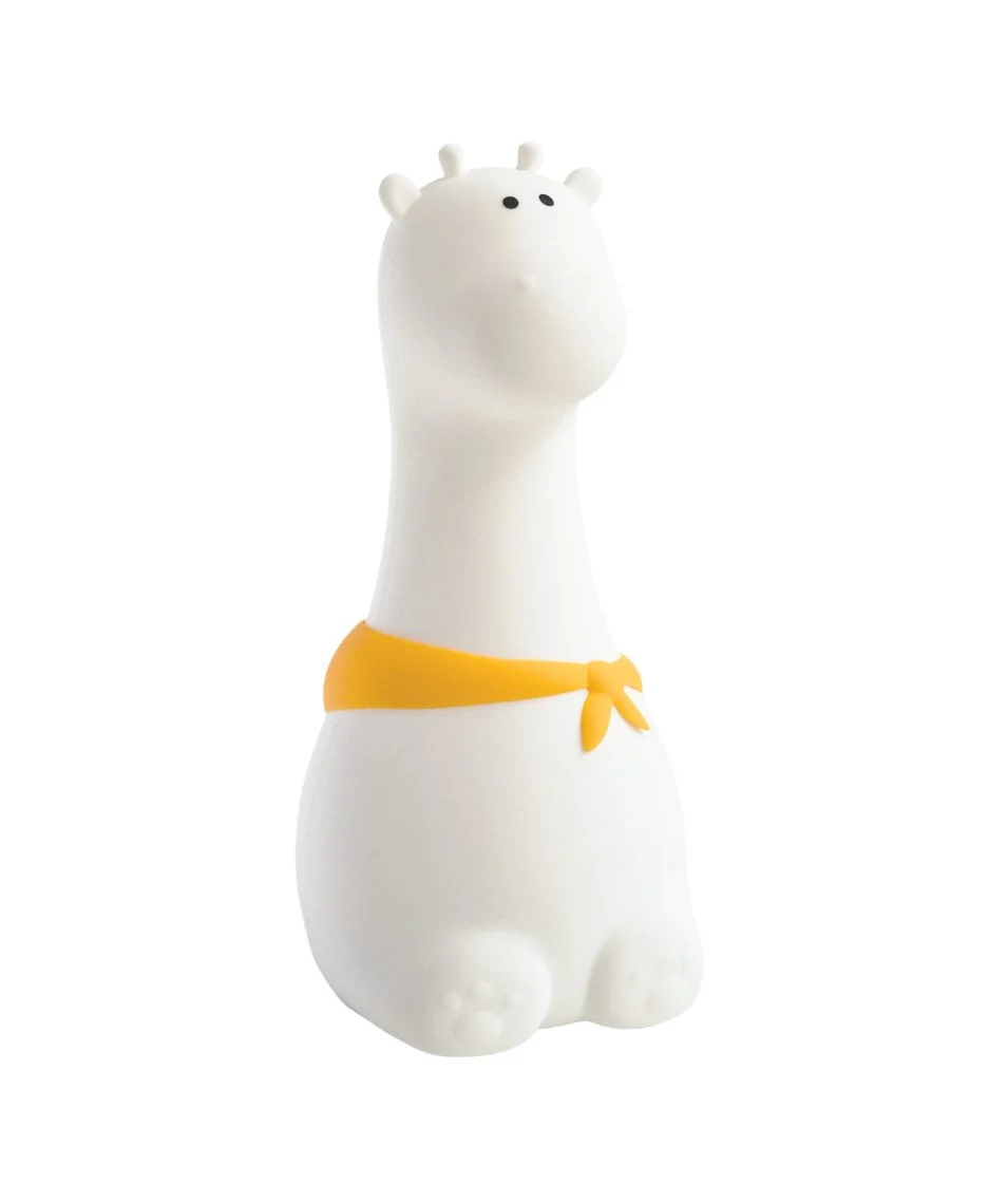 Giraffe Silicone Lamp, White