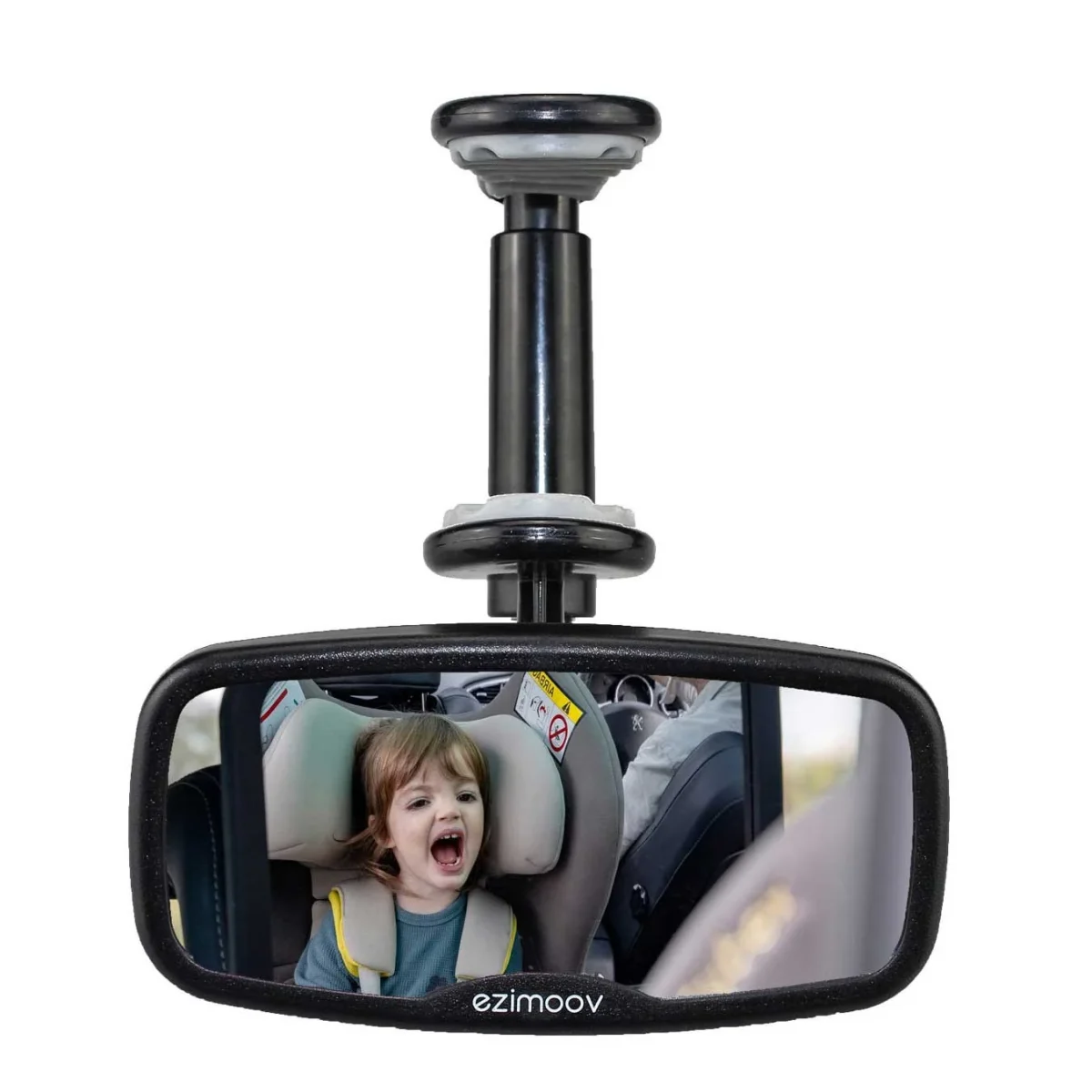 Ezimoov EZI Mirror Clip — Clip-on Mirror for Rear-View Mirror