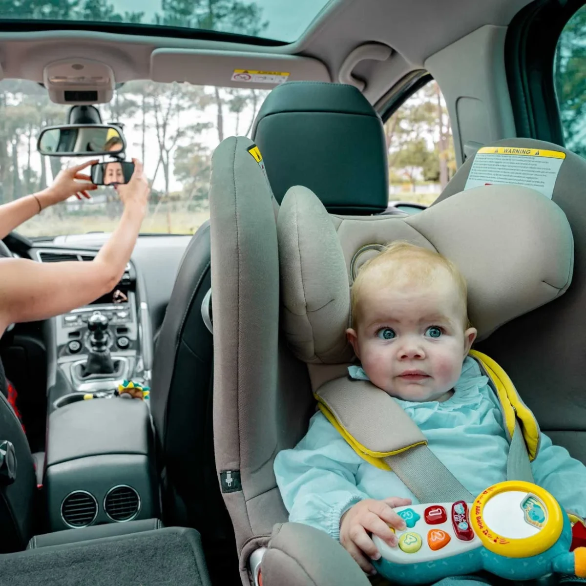 Ezimoov EZI Mirror Clip — Clip-on Mirror for Rear-View Mirror, photo 8