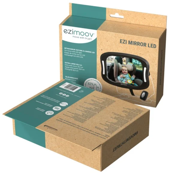 Baby Car Mirror with LED Light, photo 3