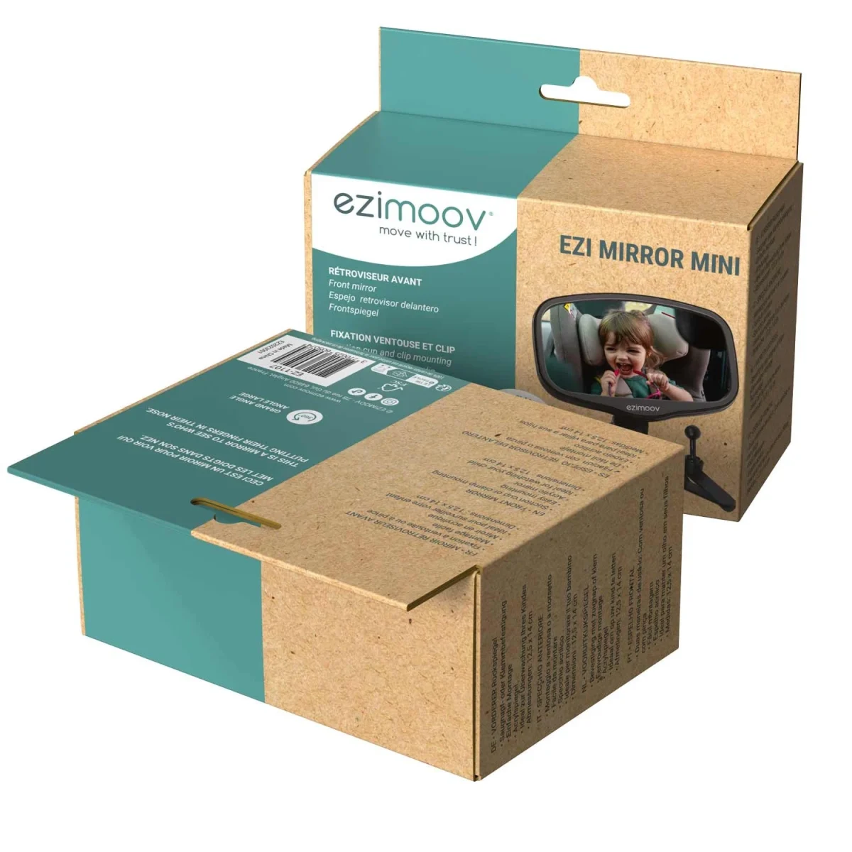 Ezimoov EZI Mirror Mini — For Windshield or Sun Visor, photo 11