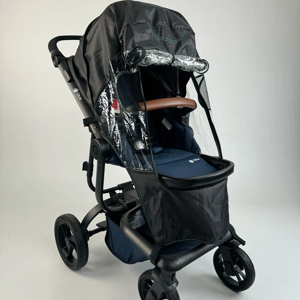 Universal Stroller Rain Cover with Ventilated Windows, photo 2