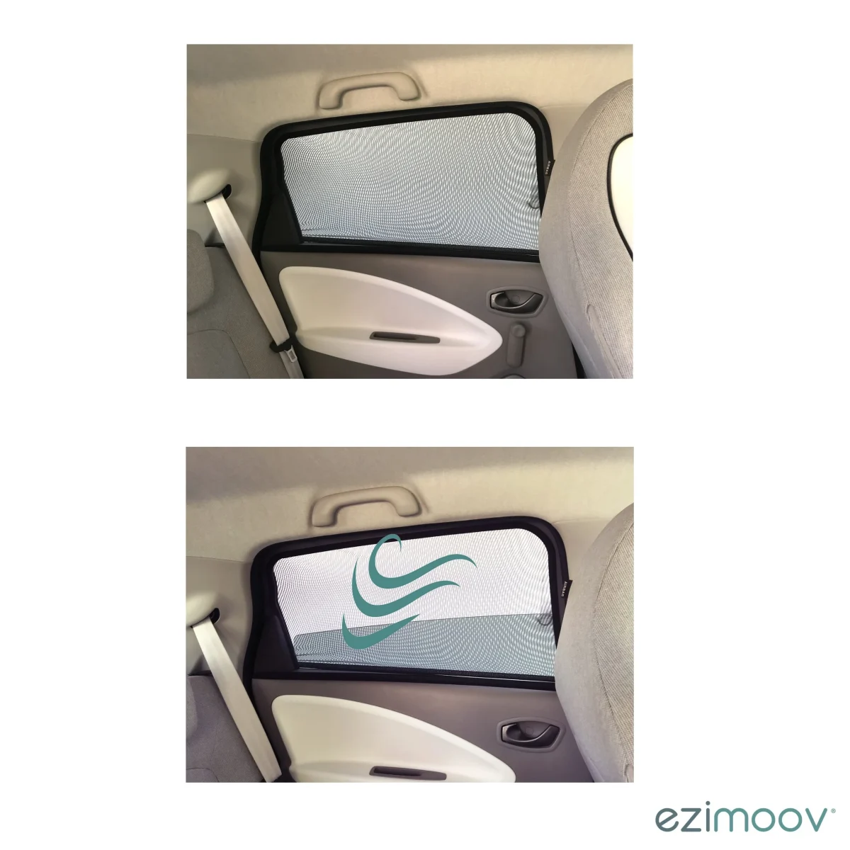 Ezimoov EZI Sun Socks — Car Window Sun Shades, Set of 2, photo 8