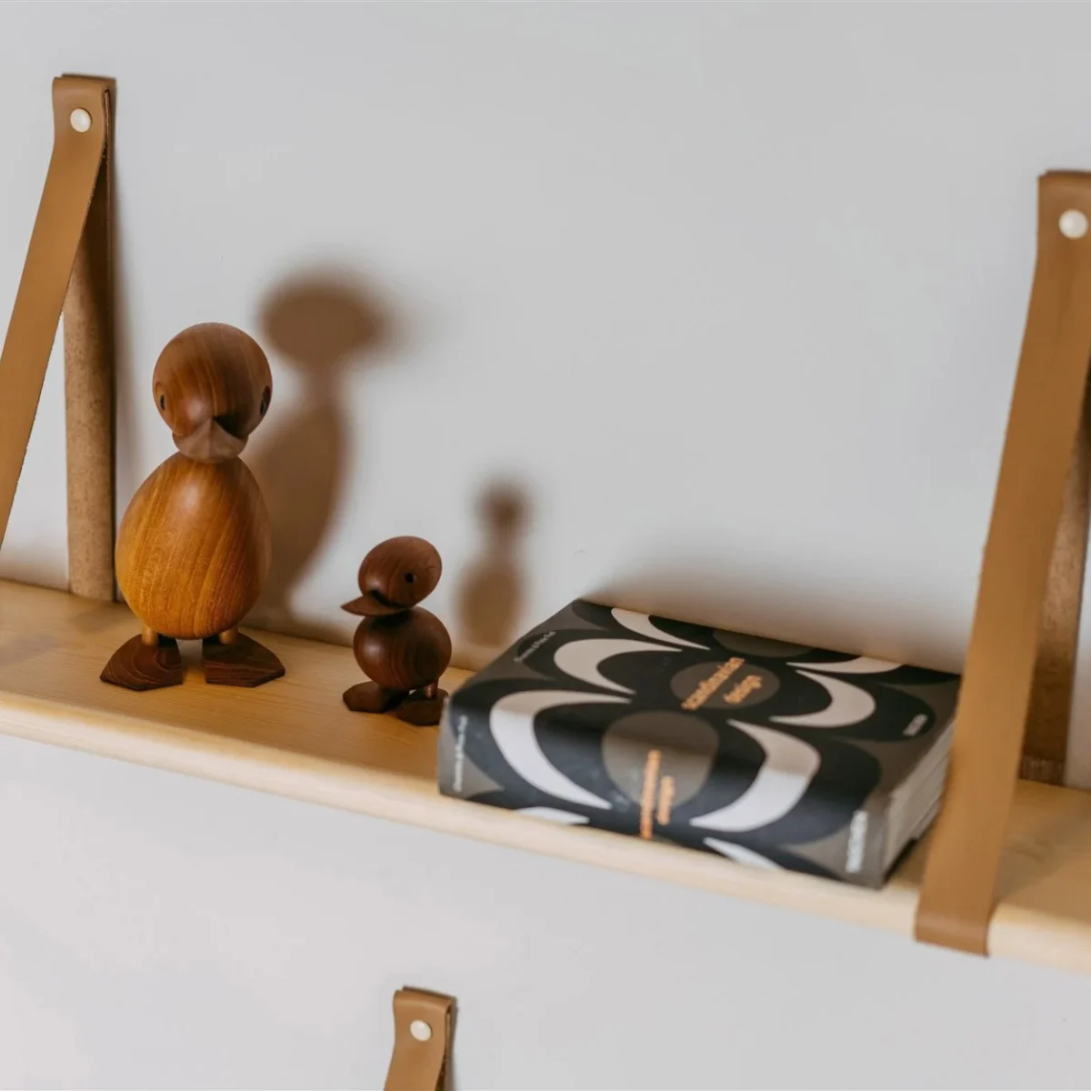 Leather Strap Floating Shelf, 90 cm, photo 8