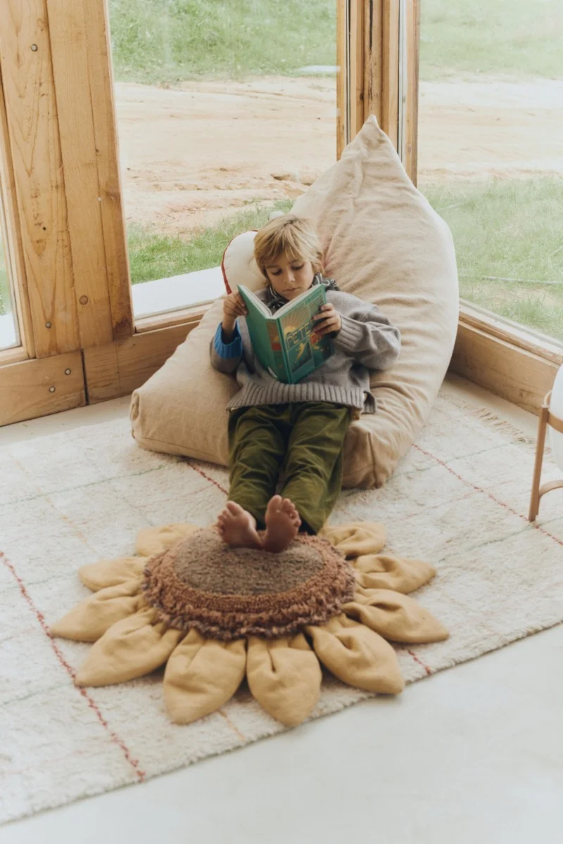 Lorena Canals Sunflower — Floor Cushion 90 cm, photo 2
