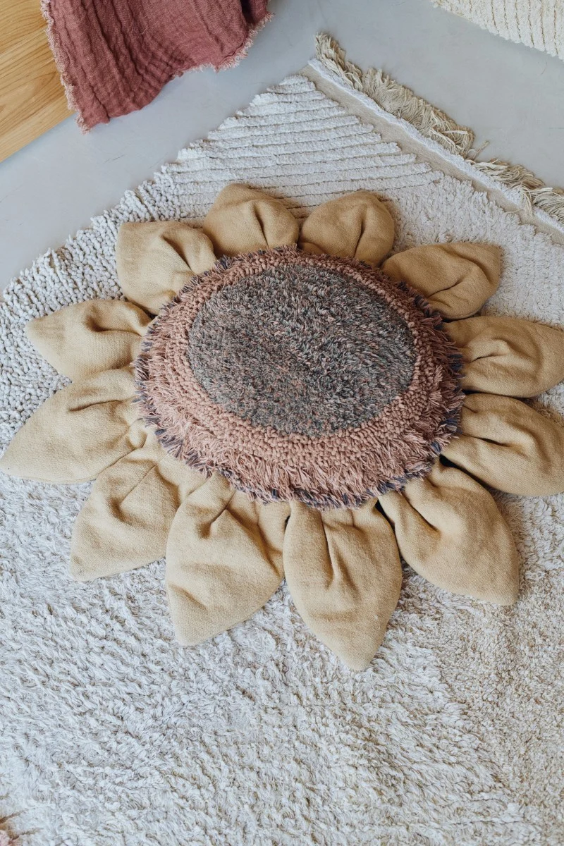Lorena Canals Sunflower — Floor Cushion 90 cm, photo 3