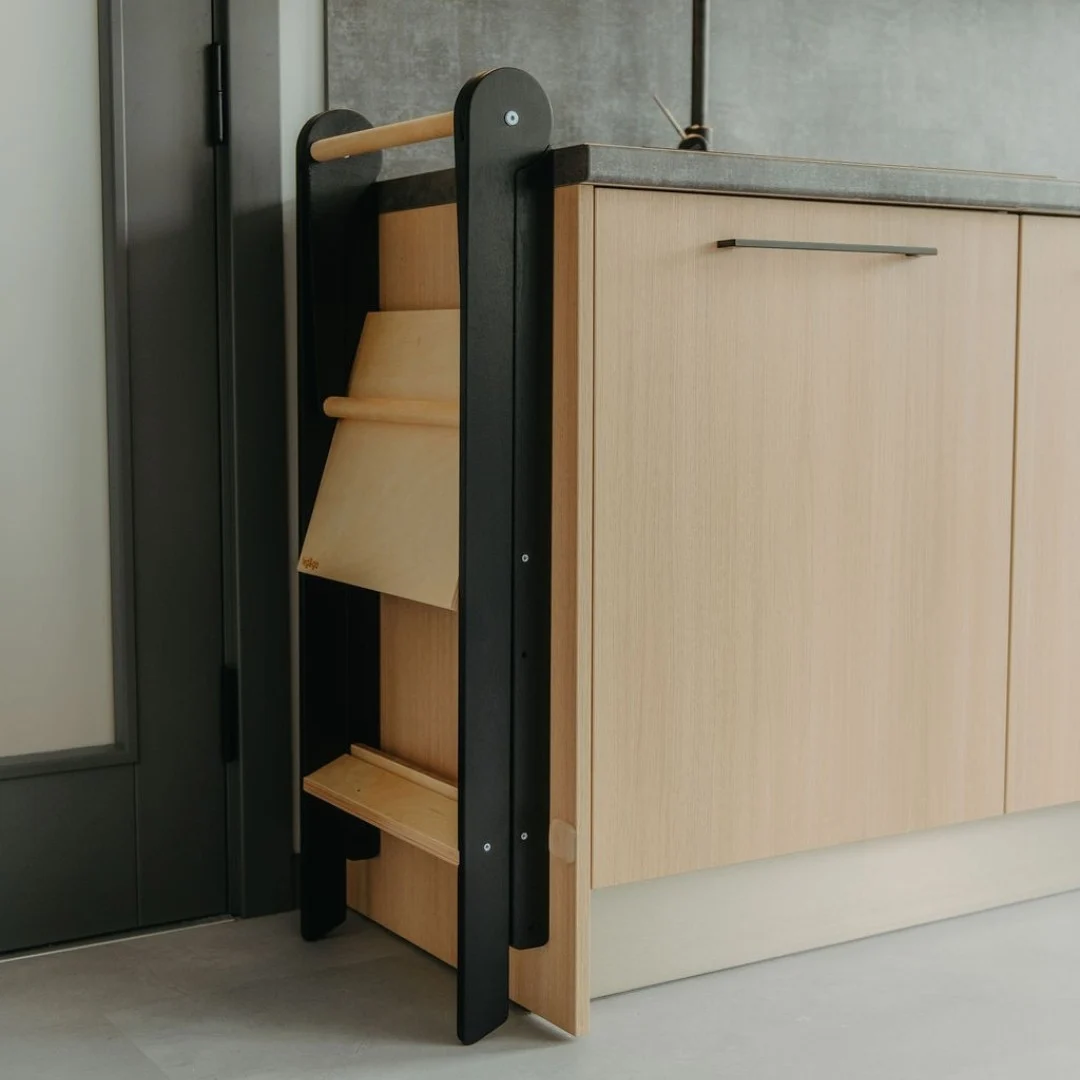 Foldable Kitchen Helper Tower with Removable Rail, photo 12