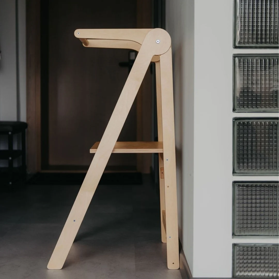 Foldable Kitchen Helper Tower with Removable Rail, photo 9