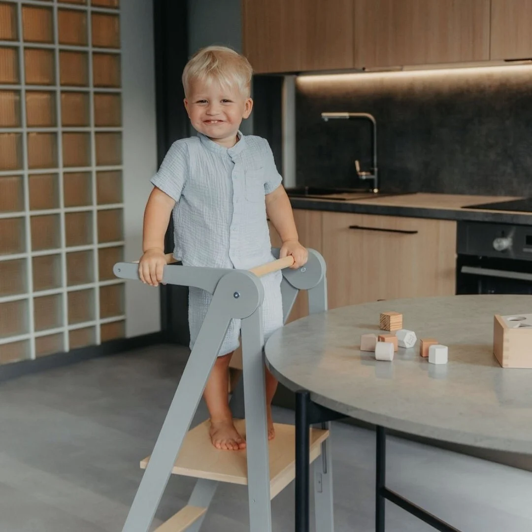 Foldable Kitchen Helper Tower with Removable Rail, photo 20