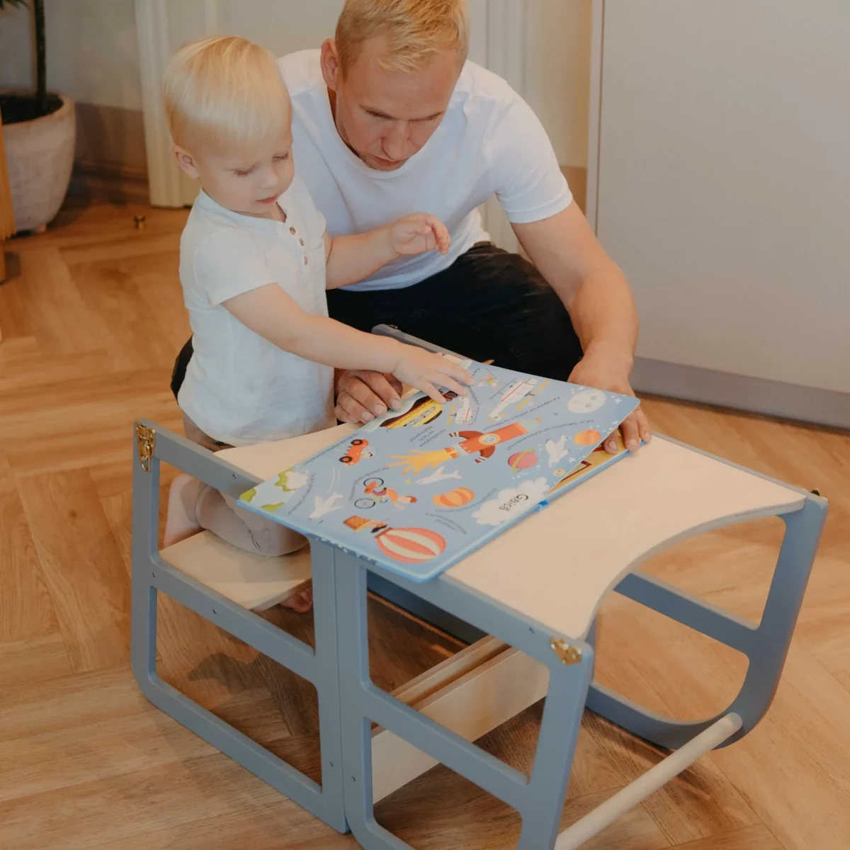 leg&go Sleekstep — 2-in-1 Tower That Folds into a Table & Chair, photo 11
