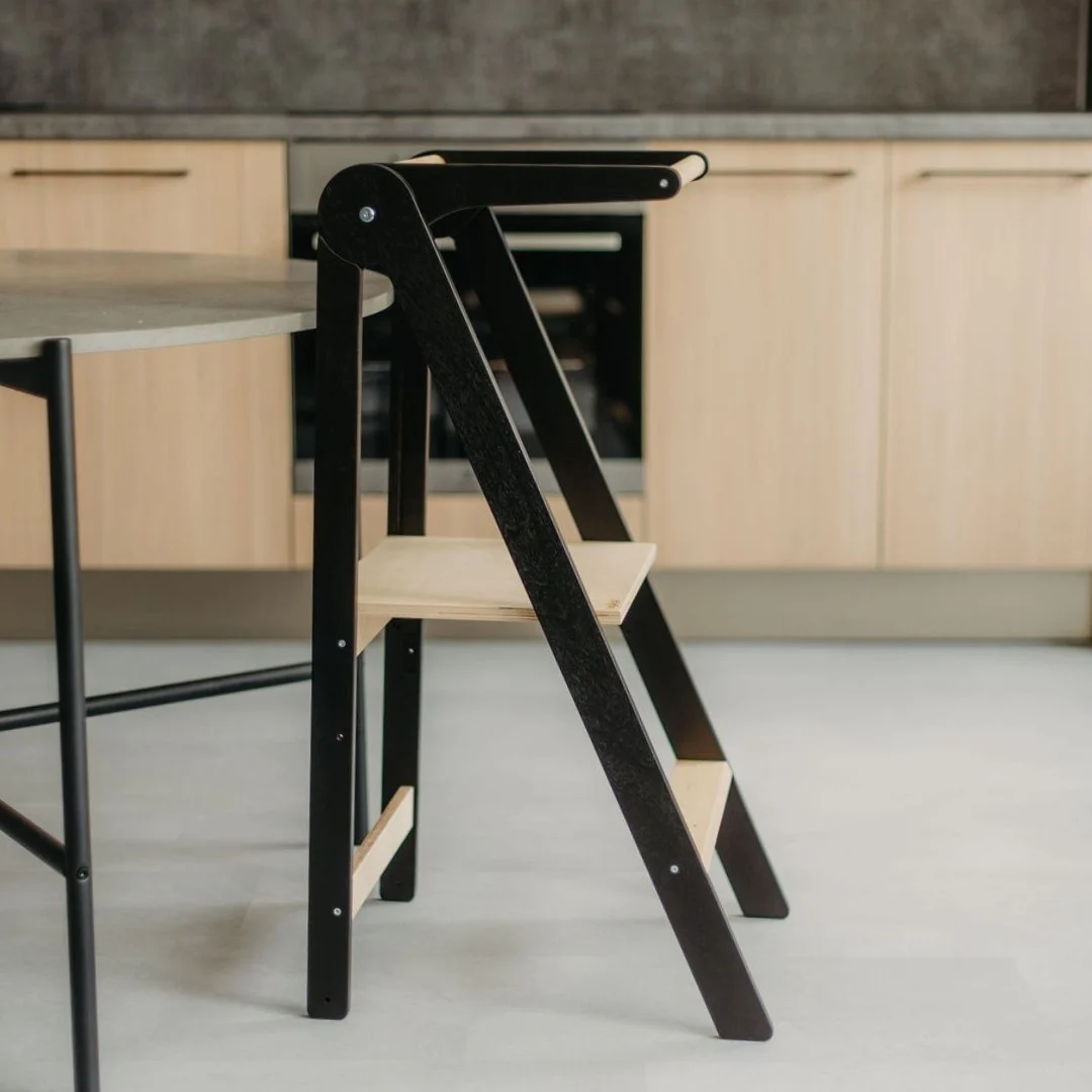 Foldable Kitchen Helper Tower with Removable Rail, photo 13