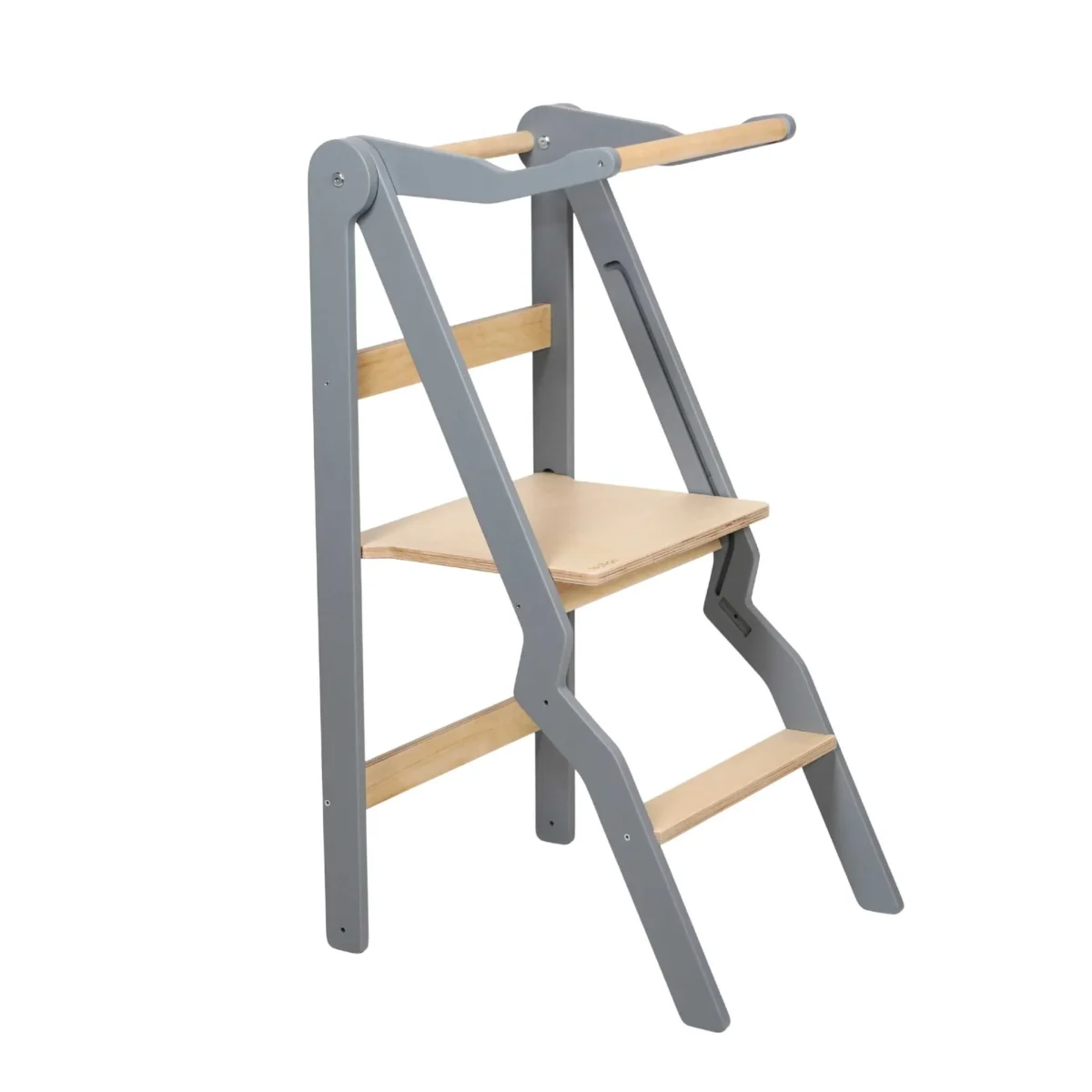 leg&go ZigZag — Foldable Kitchen Tower — Grey