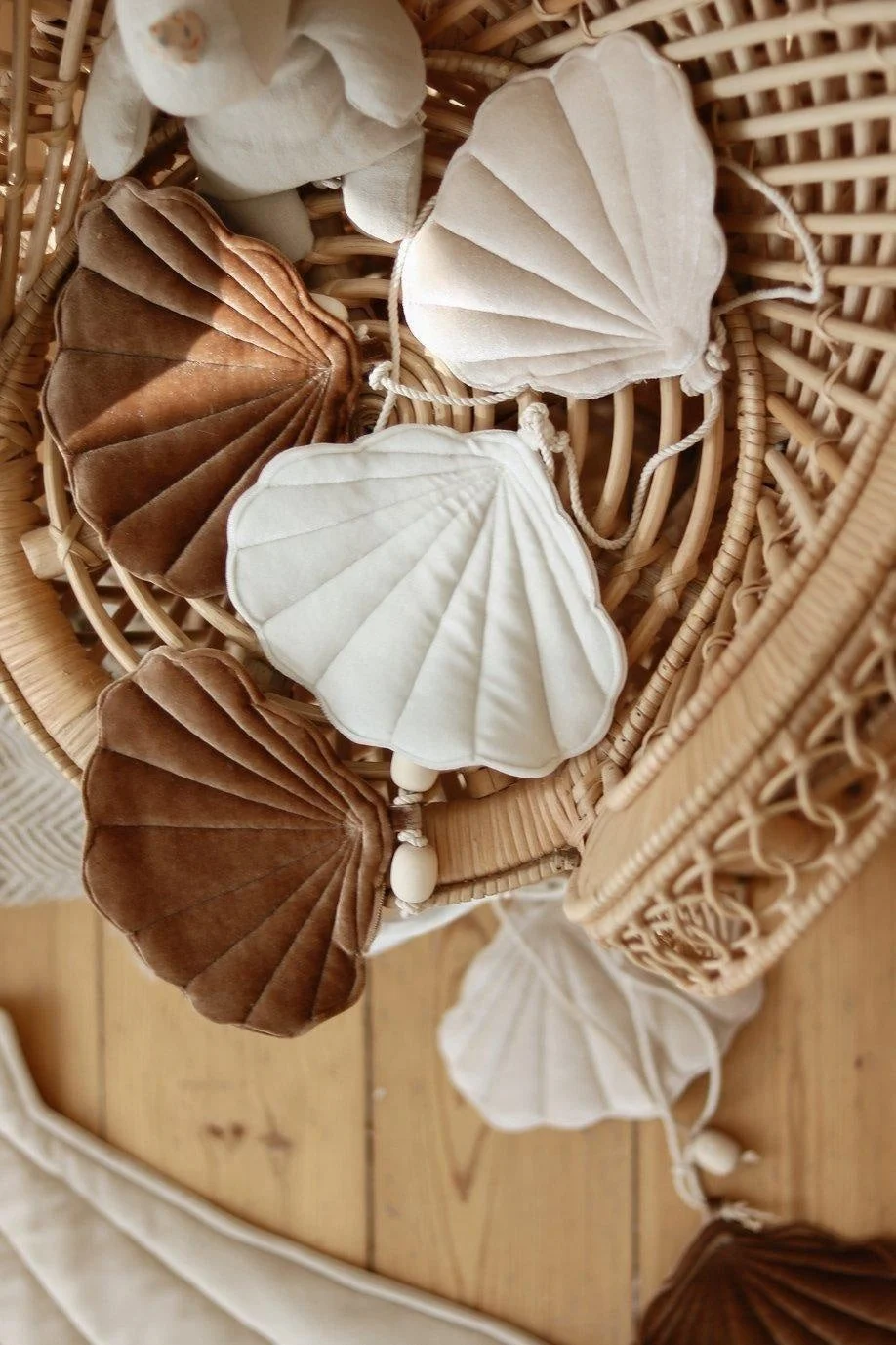 Shell Garland in Linen or Velvet, 3 m, photo 4